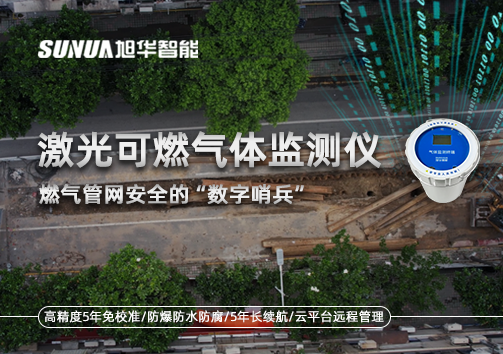 燃气管网安全的“数字哨兵”：激光可燃气体监测仪