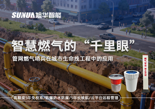 智慧燃气的“千里眼”：管网燃气哨兵在城市生命线工程中的应用